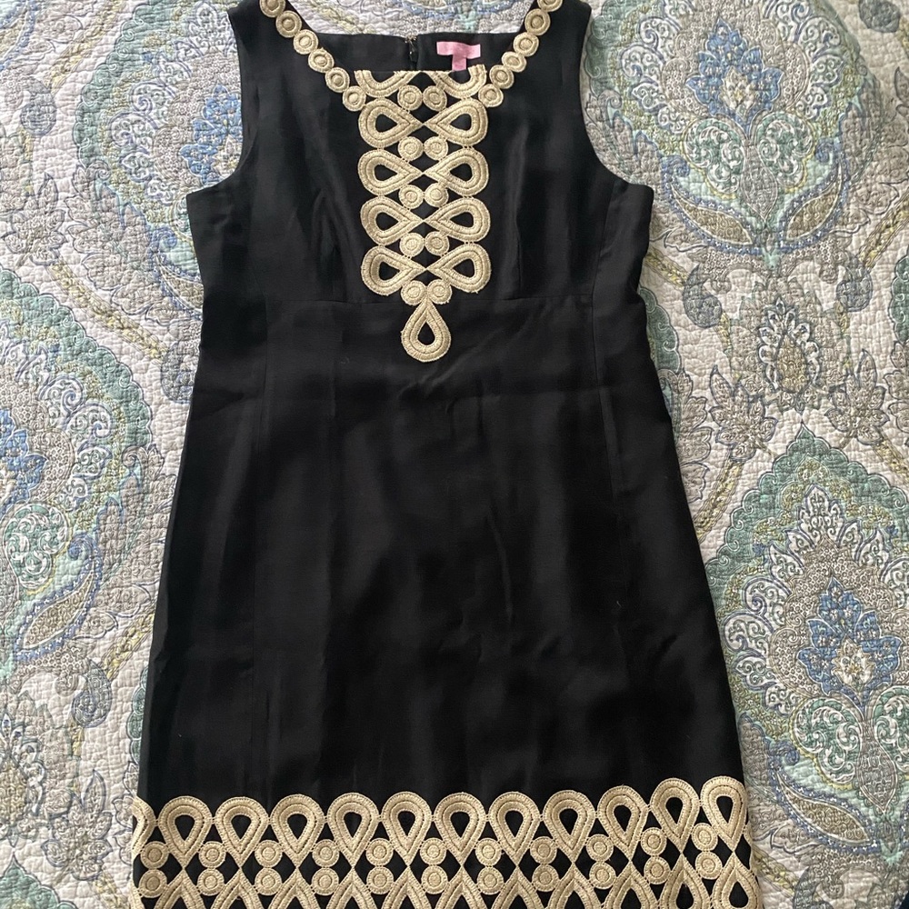 Lilly Pulitzer Adelson Embroidered Detail Dress